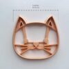 CAT FACE Trinket Dish Cutter, Ring Dish Clay Cutter