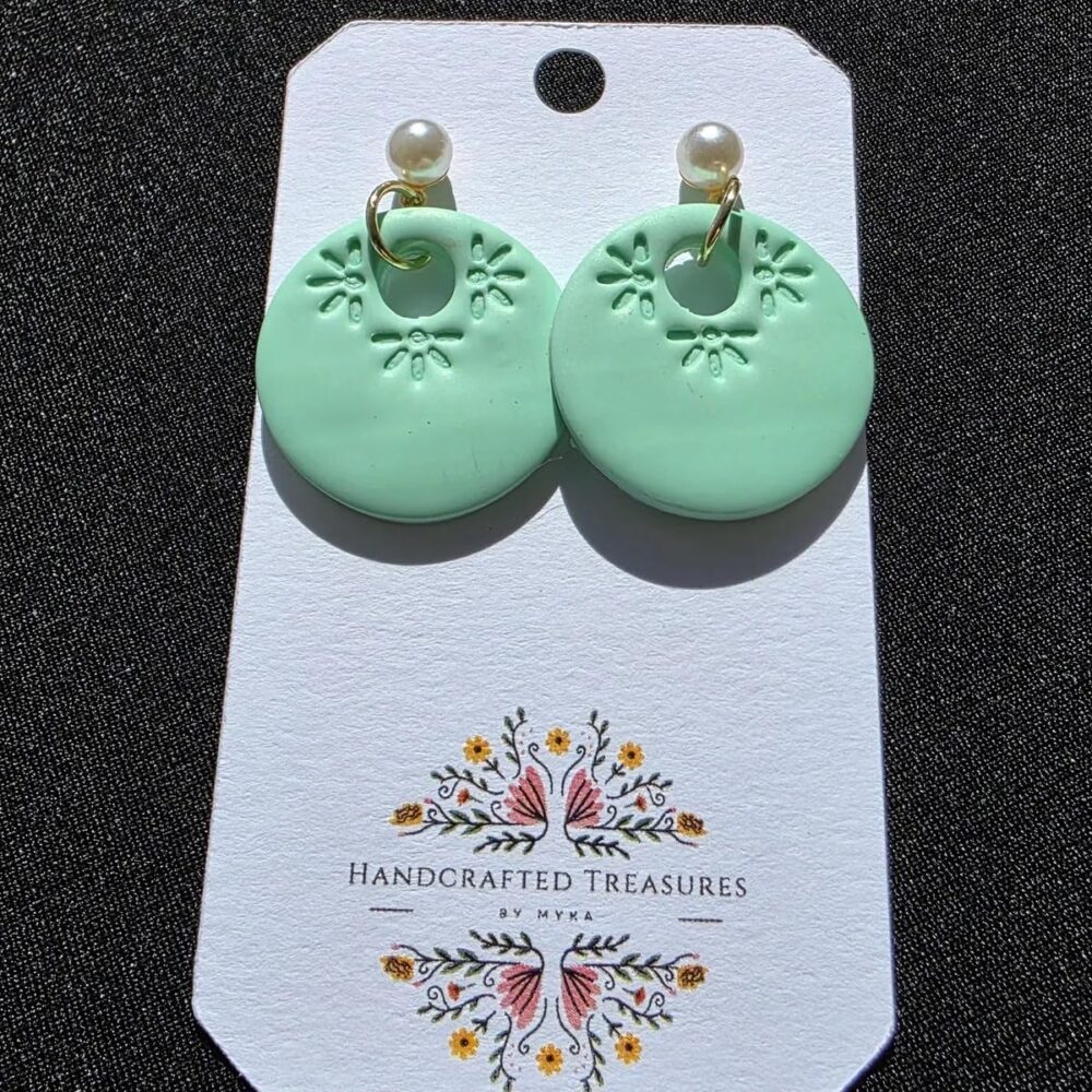 Fiona Polymer Clay Earring Cutter for Handmade Earrings