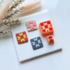 Quilted Square Polymer Clay Cutter Set