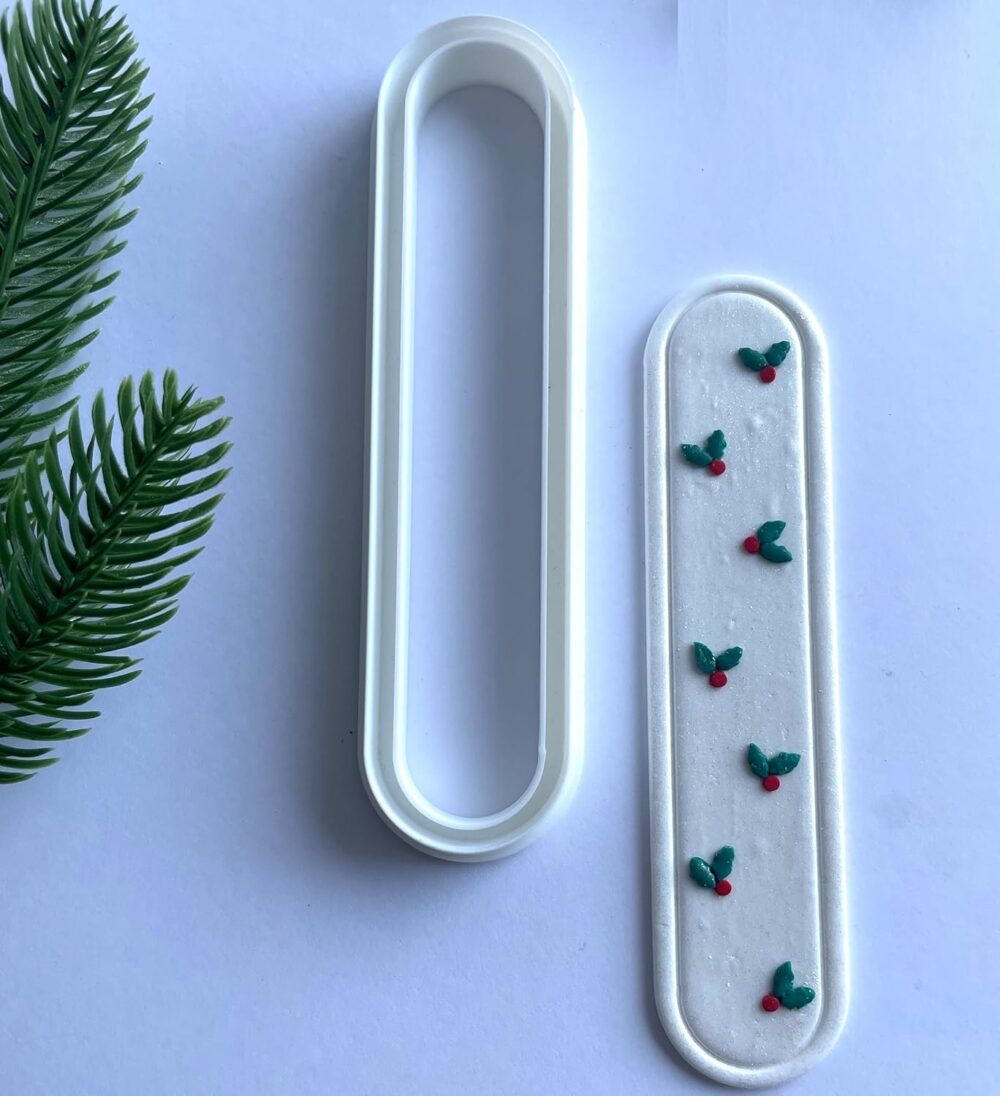 Bookmark Framed Slot Clay Cutters