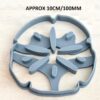 Sand Dollar Trinket Dish Cutter, Ring Dish Clay Cutter