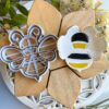 914V7k4JROL._SL1500_ Bee Trinket Dish Clay Cutter, Ring Dish Clay Cutter, JWELLERY Dish Clay Cutter. Home Decor, Fridge Magnet, DIY KIT