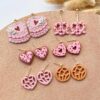 Valentine's Day Polymer Clay Cutter Set Heart Clay Earring Cutters