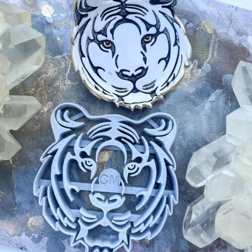 Tiger Trinket Dish Clay Cutter, Ring Dish Clay Cutter, JWELLERY Dish Clay Cutter. Home Decor, Fridge Magnet, DIY KIT