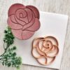 Rose Trinket Dish Cutter, Ring Dish Clay Cutter-10CM, Color May Vary