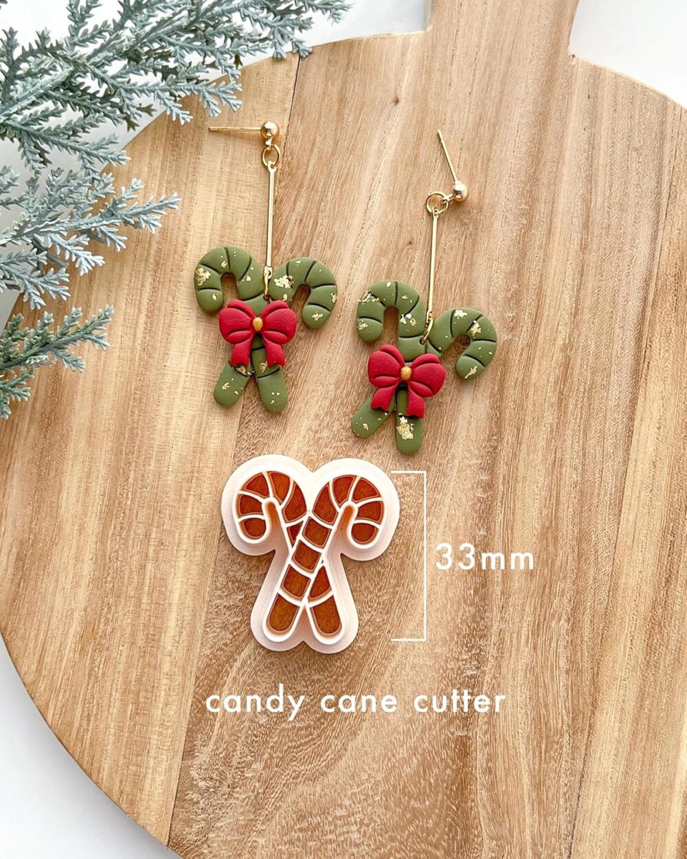 Christmas Clay Earrings Cutter