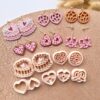 Valentine's Day Polymer Clay Cutter Set Heart Clay Earring Cutters