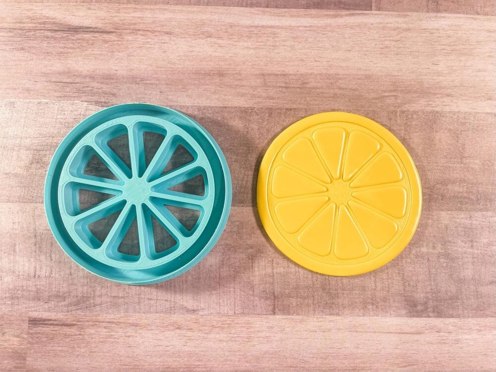 Polymer Clay Cutters, Cute Citrus Trinket Dish Cutter, Must-Have Basics, Clay Tools for Makers, Polymer Clay Jewelry, Size 10Cm