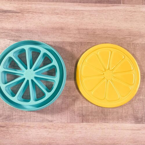 Polymer Clay Cutters, Cute Citrus Trinket Dish Cutter, Must-Have Basics, Clay Tools for Makers, Polymer Clay Jewelry, Size 10Cm