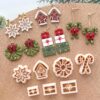 Christmas Clay Earrings Cutter
