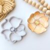 Hawaiian Flower Trinket Dish Clay Cutter, Ring Dish Clay Cutter, JWELLERY Dish Clay Cutter. Home Decor, Fridge Magnet, DIY KIT.