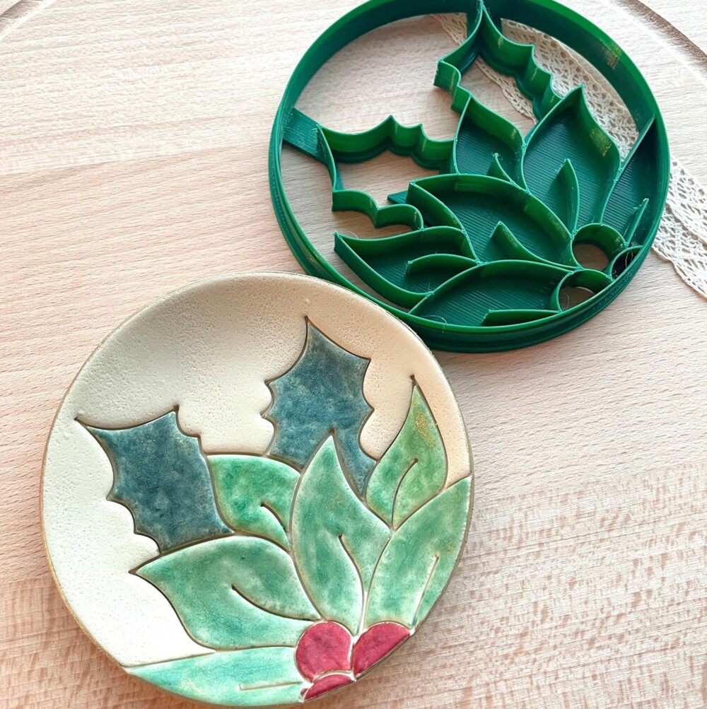 Trinket Dish Cutters, (Leafy Trinket Dish)