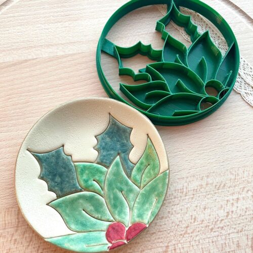 Trinket Dish Cutters, (Leafy Trinket Dish)