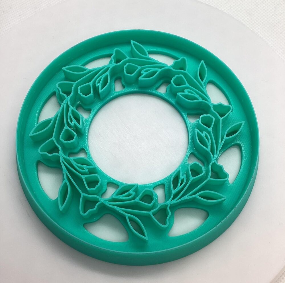 Trinket Dish Cutters, (Circular Floral Pattern Trinket Dish)