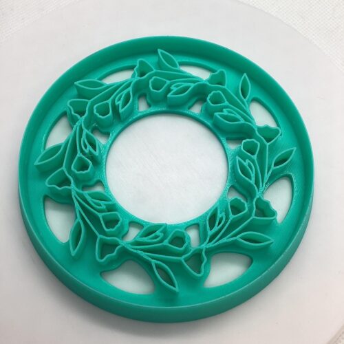 Trinket Dish Cutters, (Circular Floral Pattern Trinket Dish)