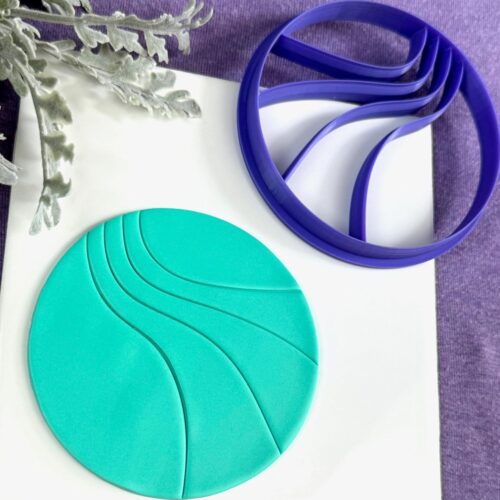 MAIN IMAGE Trinket Dish Cutters, (Swirl Emboss Trinket Dish)