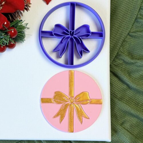 Present Trinket Dish Clay Cutter, Ring Dish Clay Cutter, JWELLERY Dish Clay Cutter. Home Decor, Fridge Magnet, DIY KIT