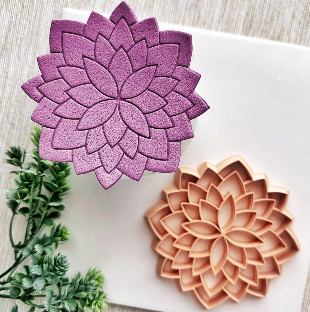 Lily Trinket Dish Cutter, Ring Dish Clay Cutter