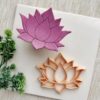 Lotus Trinket Dish Cutter, Ring Dish Clay Cutter, Trinket Dish Clay Cutter for Polymer Clay