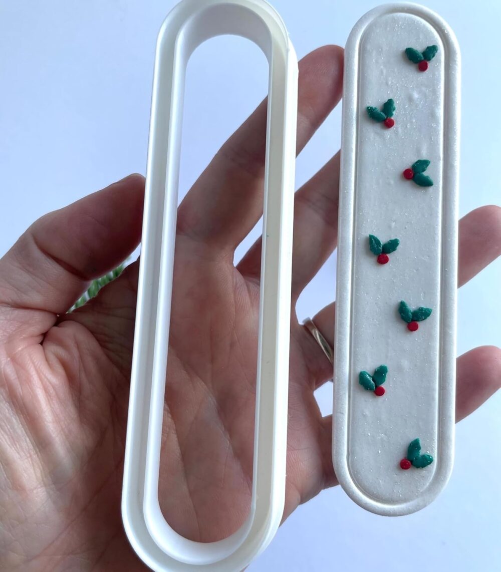 Bookmark Framed Slot Clay Cutters