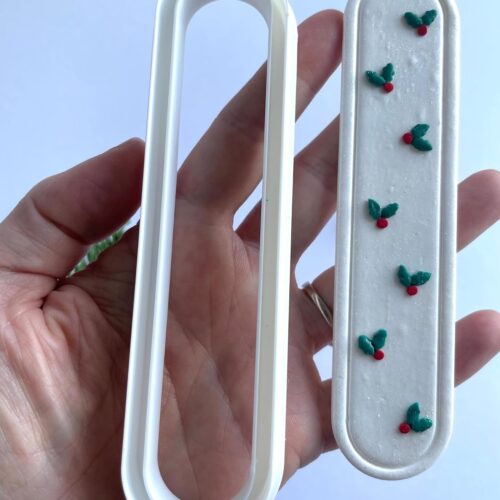 Bookmark Framed Slot Clay Cutters