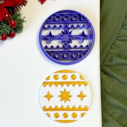 Christmas Bauble Ornament Trinket Dish Clay Cutter, Ring Dish Clay Cutter, JWELLERY Dish Clay Cutter. Home Decor, Fridge Magnet, DIY KIT
