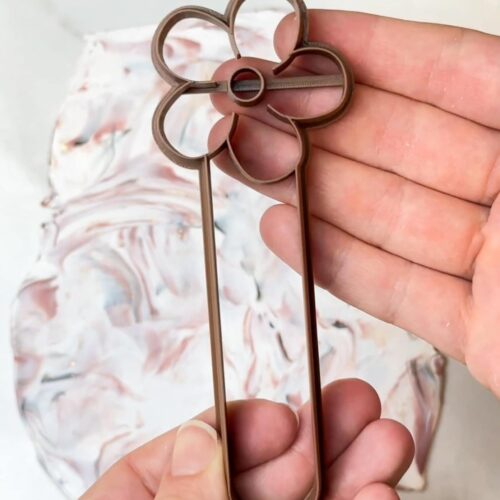 Bookmark Flower Clay Cutters