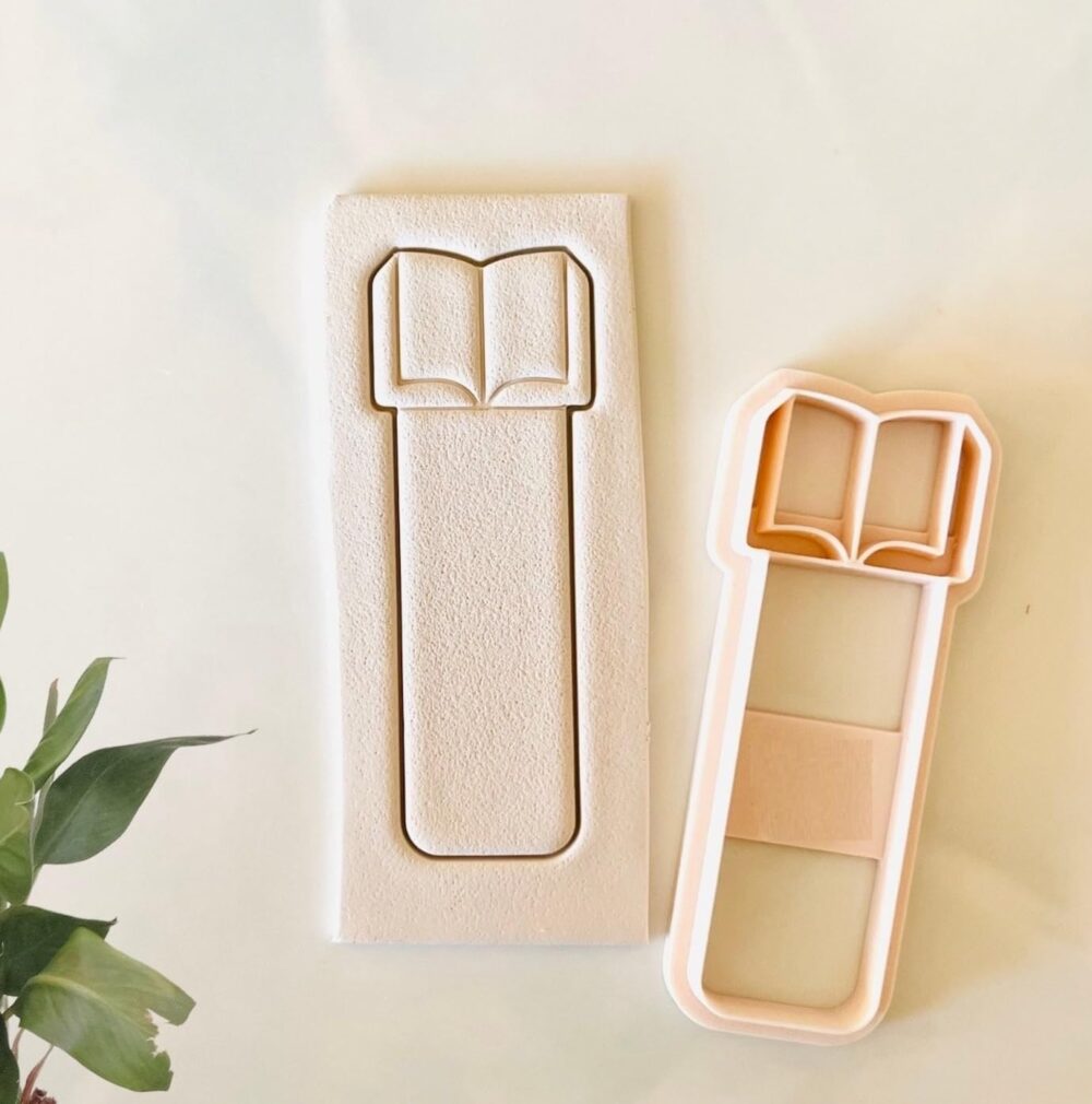 Bookmark Open Book Clay Cutters