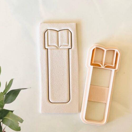Bookmark Open Book Clay Cutters