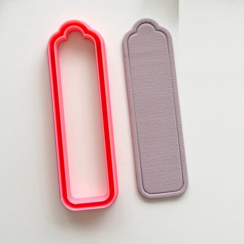 Bookmark Clay Cutters, Framed Embossed Cutter