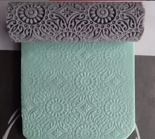 MAIN IMAGE Texture Roller for Polymer Clay (Ethnic Texture)