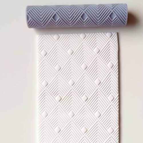 MAIN IMAGE Texture Roller for Polymer Clay (Geometric Texture)