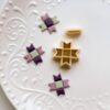 Quilted Clay Cutter and Stamp Set