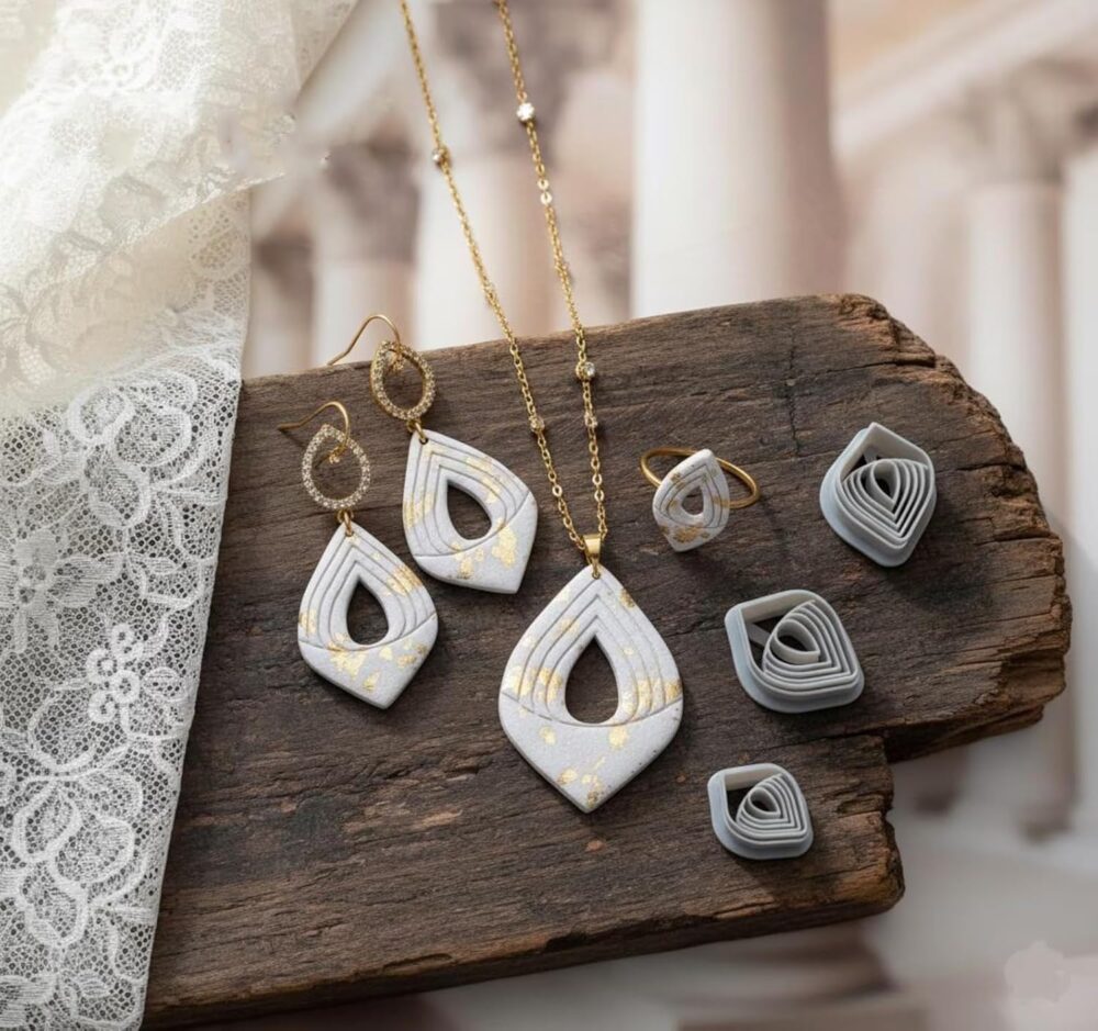 Bridal Drop Polymer Clay Cutter