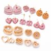 Valentine's Day Polymer Clay Cutter Set Heart Clay Earring Cutters