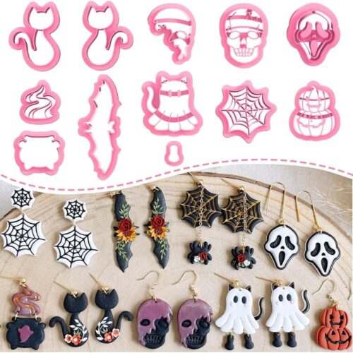 Halloween Clay Cutters Set
