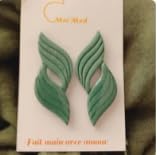 Twisting Hourglass Spring Clay Cutter, Embossing Polymer Clay Cutter, Detailed Debossing Cutter for Clay