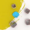 Scallop Shell Clay Cutters