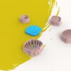 Scallop Shell Clay Cutters