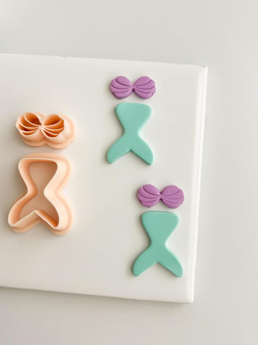 Polymer Clay Cuttters | Mermaid (Two-Part)