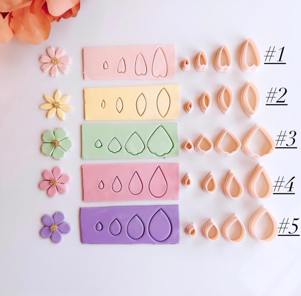 61gle+eZpxL._SL1290_ Petal Floral Leaf Mini Micro Polymer Clay Earring Cutter
