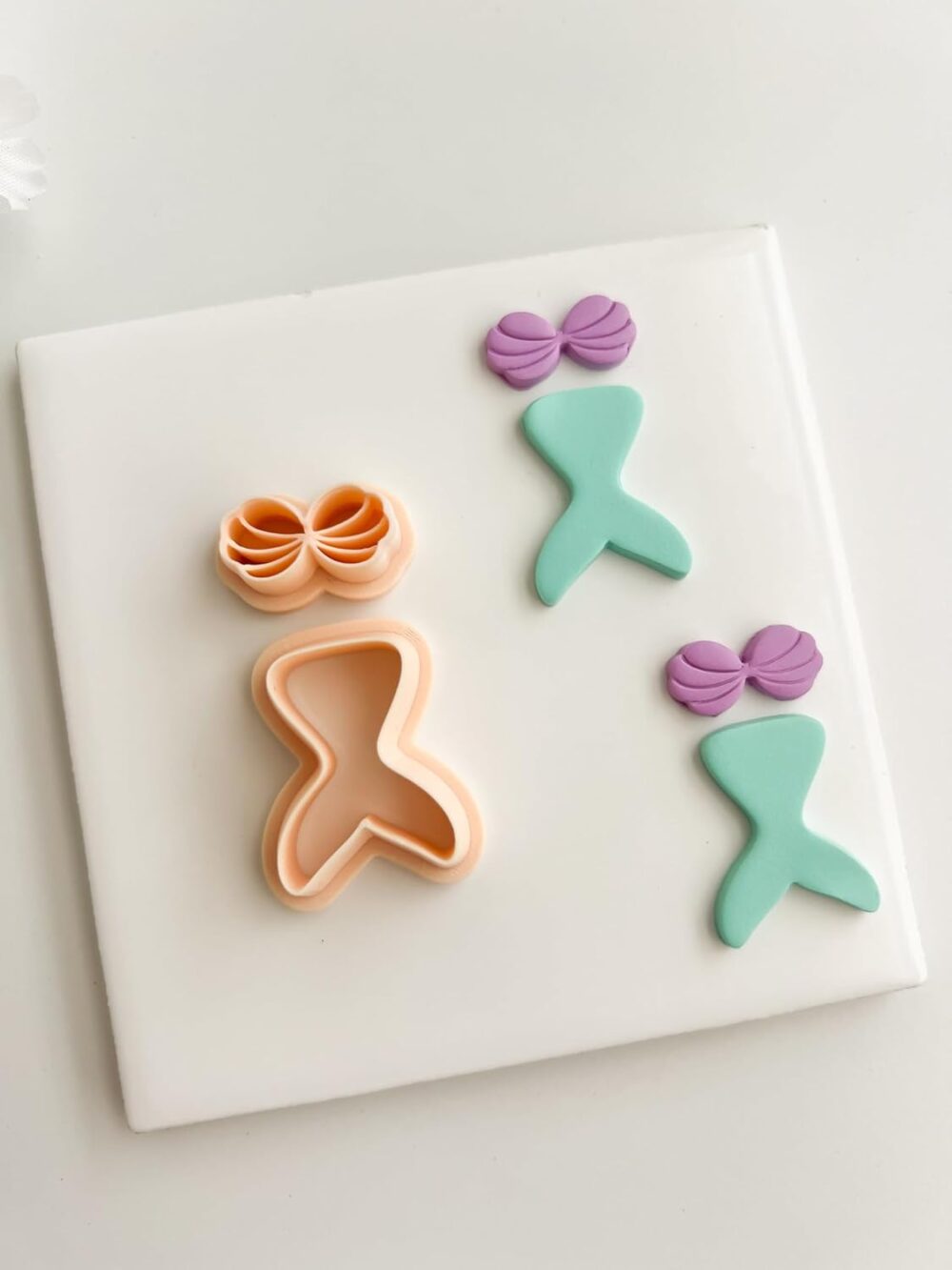 Polymer Clay Cuttters | Mermaid (Two-Part)