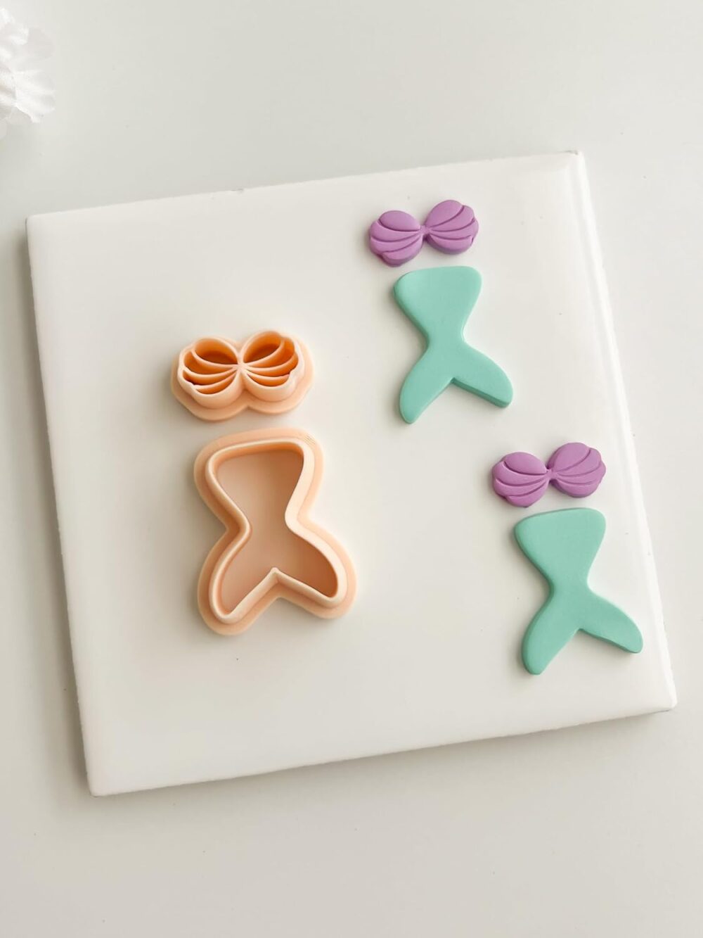 Polymer Clay Cuttters | Mermaid (Two-Part)