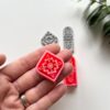 Ornate Diamond & Arch Clay Cutter