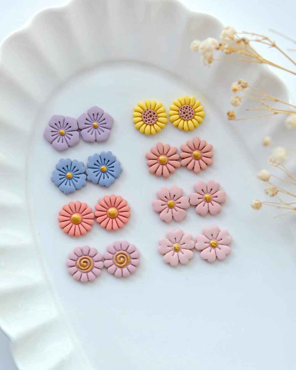Polymer Clay Cutters for Making Earrings