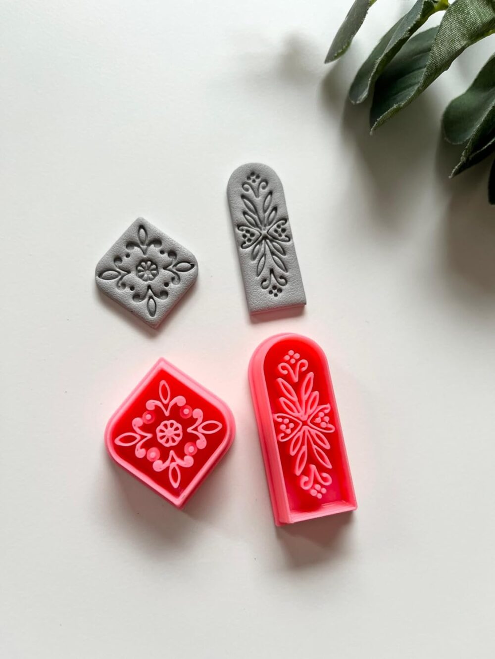 Ornate Diamond & Arch Clay Cutter