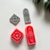 Ornate Diamond & Arch Clay Cutter