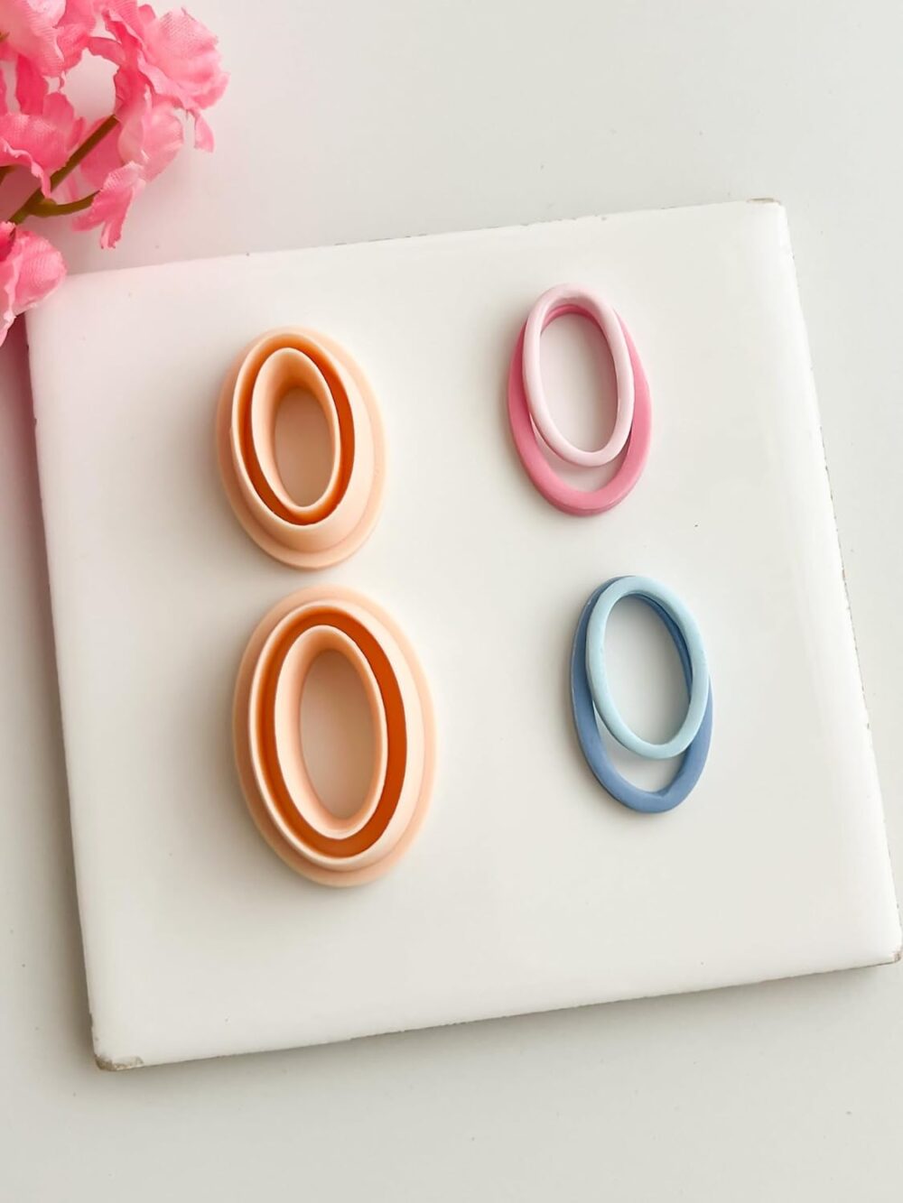Oval Outline Shape Set (2 Cutters)