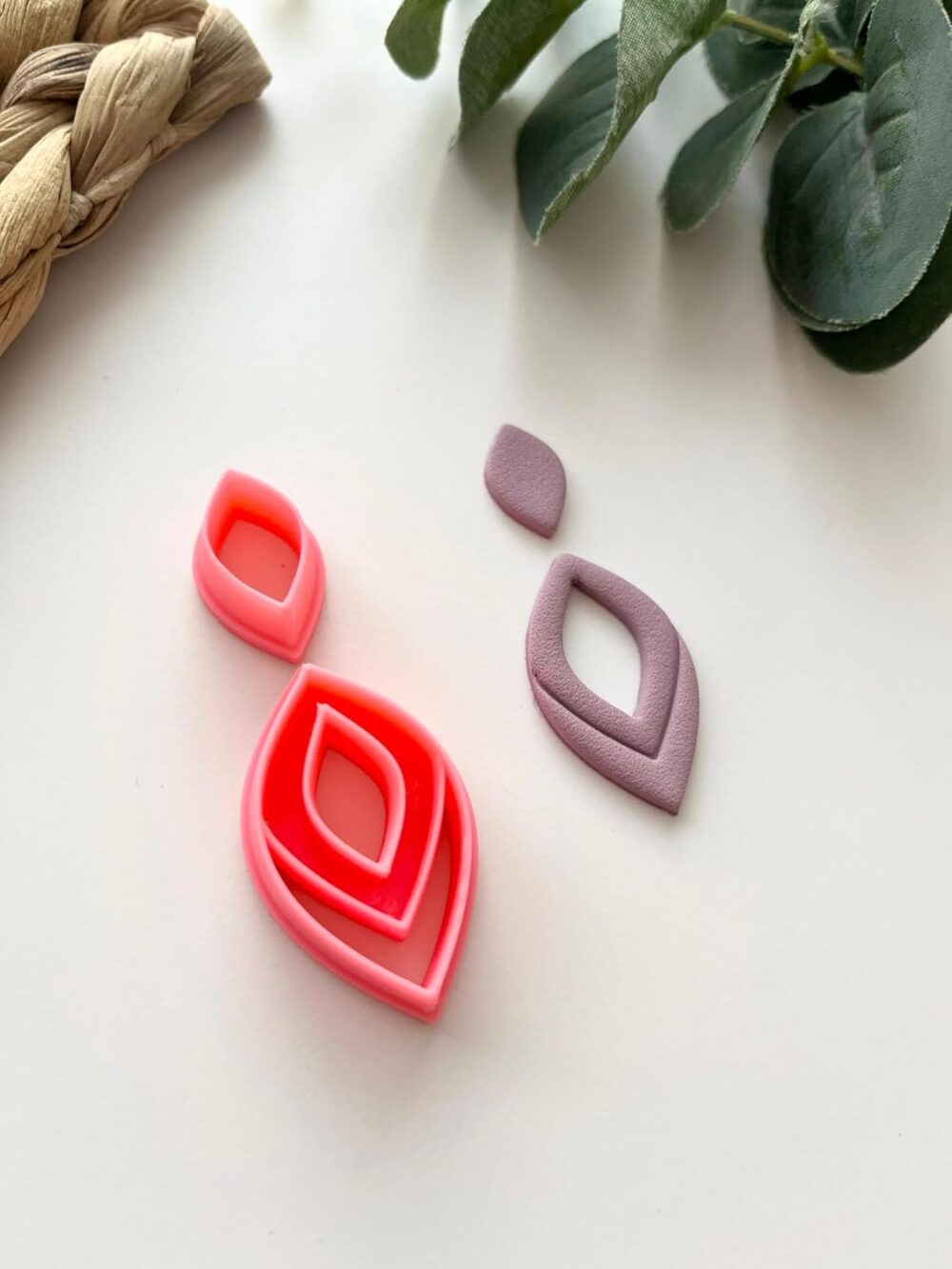 Non-Drill Classic Teardrop Embossed Clay Cutter