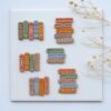 Book Stack & Earring Clay Cutters